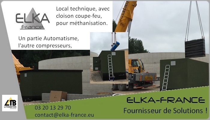 Elka-France Local technique Méthanisation 1