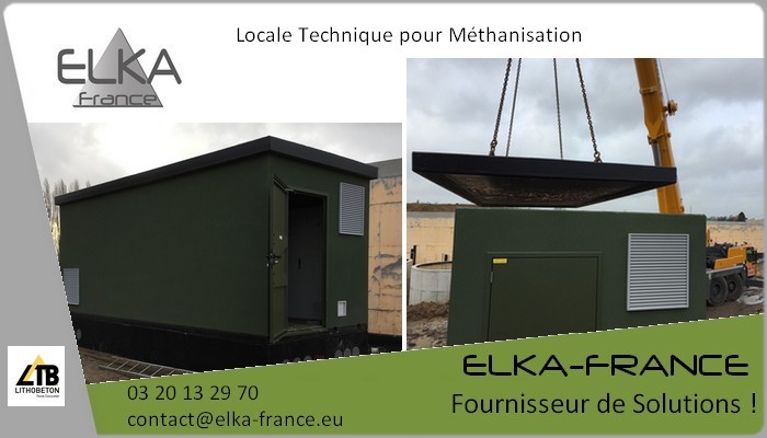 Elka-France Local technique Méthanisation 2