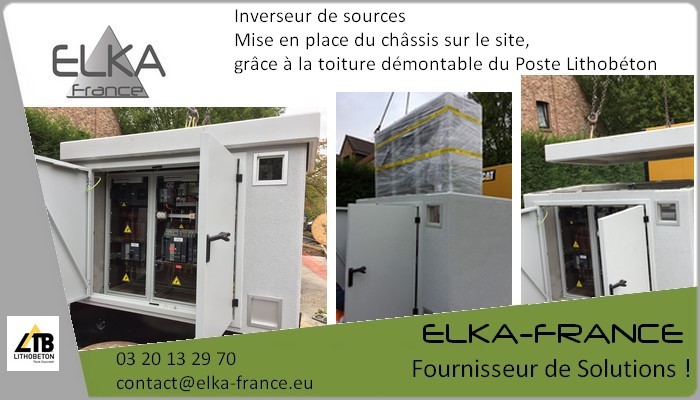 Elka-France Poste béton Inverseur de sources